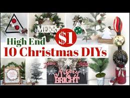New 10 Dollar Tree Christmas Diys 2020 High End Christmas Decoratin In 2020 Dollar Tree Christmas Dollar Store Christmas Decorations Christmas Tree Decorations Diy