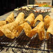 How To Fry Taco Shells At Home Instant Pot Spanish Style Rice This Pilgrim Life Recipe Taco Stuffed Shells Fried Tacos Taco Shell Recipe