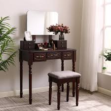 Coiffeuse table de maquillage avec miroir et tabouret 139 x 75 x 40 cm prix de vente. Cuisine Et Maison 3 Separateurs Et Rails Pour Chambre Anwbroad Coiffeuse Moderne Table De Maquillage En Mdf Et En Bois De Pin Avec Miroir Sans Cadre Dressing Bdt03wz Organiseur De Maquillage Amovible