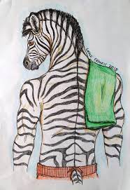 Anthro Zebra by Jurious -- Fur Affinity [dot] net