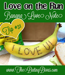 Banana Love Note Love Notes Banana Dating Divas