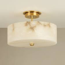 Weston Alabaster Semi Flush Light Vaughan Designs In 2020 Light Fixtures Flush Mount Semi Flush Lighting Semi Flush Ceiling Lights