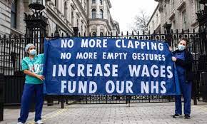 13 hours ago · nurses and other nhs workers in england offered 3% pay rise by government 'in recognition of unique impact of pandemic' on staff this breaking news story is being updated and more details will be. Nhs Staff Should Get 5 Payrise Next Year Says Thinktank Nhs The Guardian