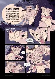 Catsudon Gets Gang-banged In the Woods By Werewolves Who Are Also a Bunch  of Dorks Porn Comics [Catsudon] (Porn Comic) Rule 34 Comics – R34Porn