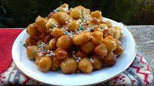 Probieren sie dieses und weitere rezepte von eat smarter! Purcidduzzi Struffoli Ginocchielle Dolci Passioni Rezept Rezepte Rezeptideen Weihnachtsgeback