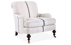 The top countries of suppliers are india, china. Imagine Home Chatsworth Accent Chair White Navy One Kings Lane