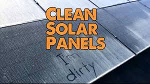 Are solar panel cleaning services reliable? Diy How To Clean Your Solar Panels The Easy Way If You Dare Climb On Your Roof Safely Youtube