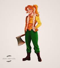 Tried At Drawing Stardew Valley S Favorite Carpenter Robin Fan Art Stardewvalley Stardew Valley Stardew Valley Fanart Stardew Valley Layout