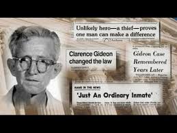 In open court, he asked the judge to appoint counsel for him because he could not afford an attorney. Clarence Earl Gideon Changing Legal History Youtube