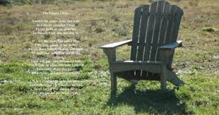 the empty chair the empty chair chair empty chair poem