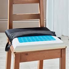 Save on back rest support cushion. Cooling Gel Cushion Supports Backside Coccyx Spine