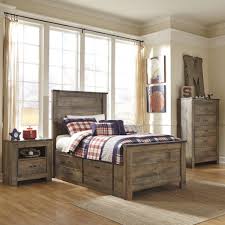 For instance, an open bench with. Trinell Panel Bed W Storage Bedroom Set Adams Furniture