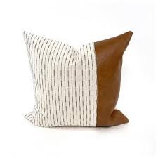 Free delivery and returns on ebay plus items for plus members. White Mudcloth Black Arrow Cognac Faux Leather Throw Etsy In 2021 Leather Throw Pillows Etsy Pillow Covers Decorative Lumbar Pillows