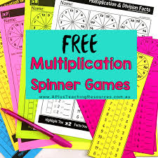 If you enter the correct answer, a green box will be stacked on the left side of the card. Must Have Free Printable Multiplication Games A Plus Teaching Resources