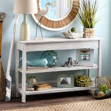 Get Seaside Style With These Coastal Console Table Decor Coastal Living Rooms Coastal Style Decorating