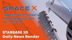 Spacex now plans to catch the falling booster using an arm on the launch tower. Spacex Launch Tower How Many Sections Are Needed Boca Chica June 17 2021 Spacexlounge