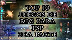Esta vez alargue más la lista de juegos p. Top 10 Juegos De Rpg Para Psp Links 2da Parte Youtube