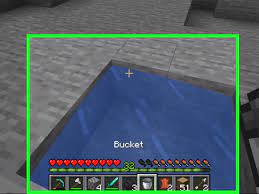 The rainwater collection block is open at the top, so that's where you retrieve the water. How To Create An Infinite Water Supply In Minecraft 7 Steps