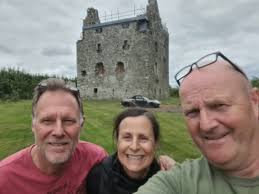 This weekend's meet & greet. Bill & Adrienne Hanna from Arkansas, USA. They  enjoyed a tour of the tower and grounds. Clan Hannay Society Clan Hannay  USA Branch Clan Hannay Forum and