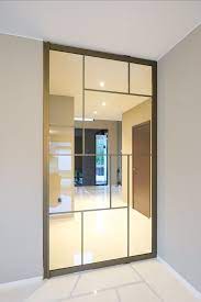 pivoterende glazen deur brons aluminium glass door sliding doors interior aluminium sliding doors