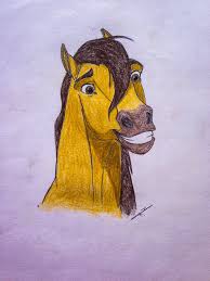 Spirit The Stallion Of Cimarron Spirit The Horse Spirit Drawing Animal Drawings