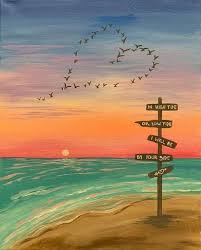 Beach Signs At High Tide In 2020 Beach Signs Paint And Sip High Tide
