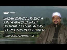 Ijazah Surat Al Fatihah Minta Apa Saja Pasti Di Ijabah Oleh Allah Swt Begini Cara Membacanya Youtube Kutipan Agama Allah Membaca