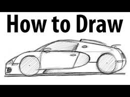 Learn How To Draw A Bugatti Veyron You Should Be Able To Do It In Around 6 Minutes Once You Understand The Proportions The Whee Bugatti Veyron Veyron Bugatti