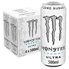 Maybe you would like to learn more about one of these? Monster Energy Ultra 4x500ml Sainsbury S