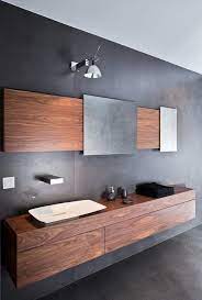 Sears' selection of bathroom wall cabinets, towel bars and other bathroom storage solutions come in a variety of colors and styles to match the look you're going for. Modern Floating Vanity Cabinets Airy And Elegant Bathroom Designs Bathroom Layout Elegant Bathroom Design Contemporary Bathrooms