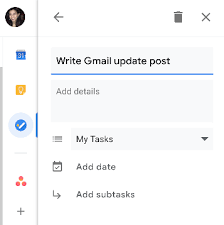 And Along With This Gmail Revamp Google Has At Last Also Launched A Standalone Google Tasks App For Mobile So Now You L Google Tasks Business Articles Gmail