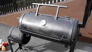 Homemade Propane Bbq Grills And Smokers Homemade Bbq Bbq Tanks Camping Grill