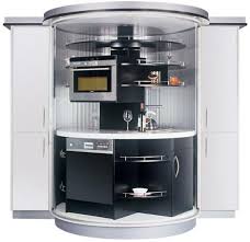 Full Circle Compact All In One Kitchen Station Design Compact Kitchen Design Compact Kitchen Small Space Kitchen