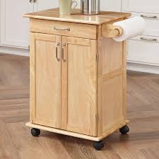 wood top kitchen cart