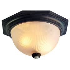 Outer Banks 2 Light 14 Width Outdoor Flushmount Ceiling Fixture With Motion Sensor Motion Sensor Lights Outdoor Ceiling Mount Light Fixtures Acclaim Lighting