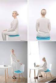 Cojines Para Silla De Oficina Cojín De Gel Con Estructura De Nido De Abeja Para Una Correcta Cojin De Gel