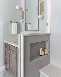 Before And After A Master Bath And Bedroom Remodel That Feels Designed Designed In 2020 Shower Niche Master Bathroom Design Bathroom Design