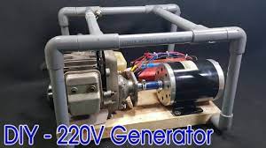 The integral parts of a dynamo are a stator and an armature. How To Make 220v Dynamo Generator Using 2 Stroke Engine Youtube