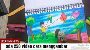 Belajar dan bermain di museum layang layang indonesia bbc news. Tutorial Mewarnai Dengan Tema Beain Layang Layang Youtube
