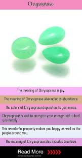 Chrysoprase Meaning Chrysoprase Effects On Love Health Money Relationships Energies Properties And Chrysoprase Crystals And Gemstones Stones And Crystals