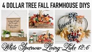 4 Diy Dollar Tree High End Farmhouse Fall Home Decor Projects Buffalo Check And Little Red Truck Fall Decor Dollar Tree Fall Decor Diy Diy Dollar Tree Decor