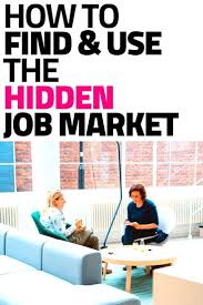 How To Find And Use The Hidden Job Market In 2020 Marketing Jobs Job Search Motivation Job Search Tips