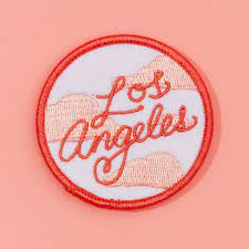 Los Angeles Patch Patches Pin And Patches Embroidered Patches