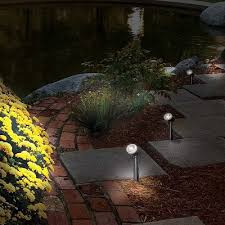 Solar Garden Spotlight Frontgate Solar Garden Spotlights Garden Spotlights Solar Garden