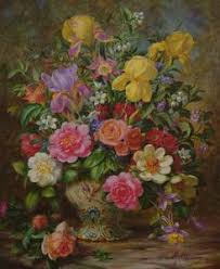 Albert williams' paintings of flowers have a photographic realism, and each petal has lifelike detailed veins and coloring. Albert Williams Paintings Art Prints Art Com