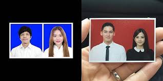 Nah, umumnya pasfoto buku nikah sendiri khas dengan latar berwarna biru. Potret Wajah Asli 10 Seleb Cantik Di Pasfoto Buku Nikah Dream Co Id Line Today