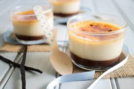 Petits Pots De Cremes Brulees Et Chocolat Pate A Choup Nel 2020 Budino