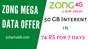 Zong Mega Data Offer 2020 Zong Pakistan Zonginternetpackages Zongmegadataoffer In 2020 Data Internet Packages Internet Usage