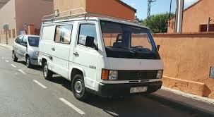 Mercedes Mb 100 La Bisbal D Emporda Girona Mercedes Camper Van Mercedes Benz Mercedes