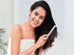The ponytail makes this updo young and fun, while the side braided element creates a. The Right Way To Comb And Brush Your Hair Times Of India